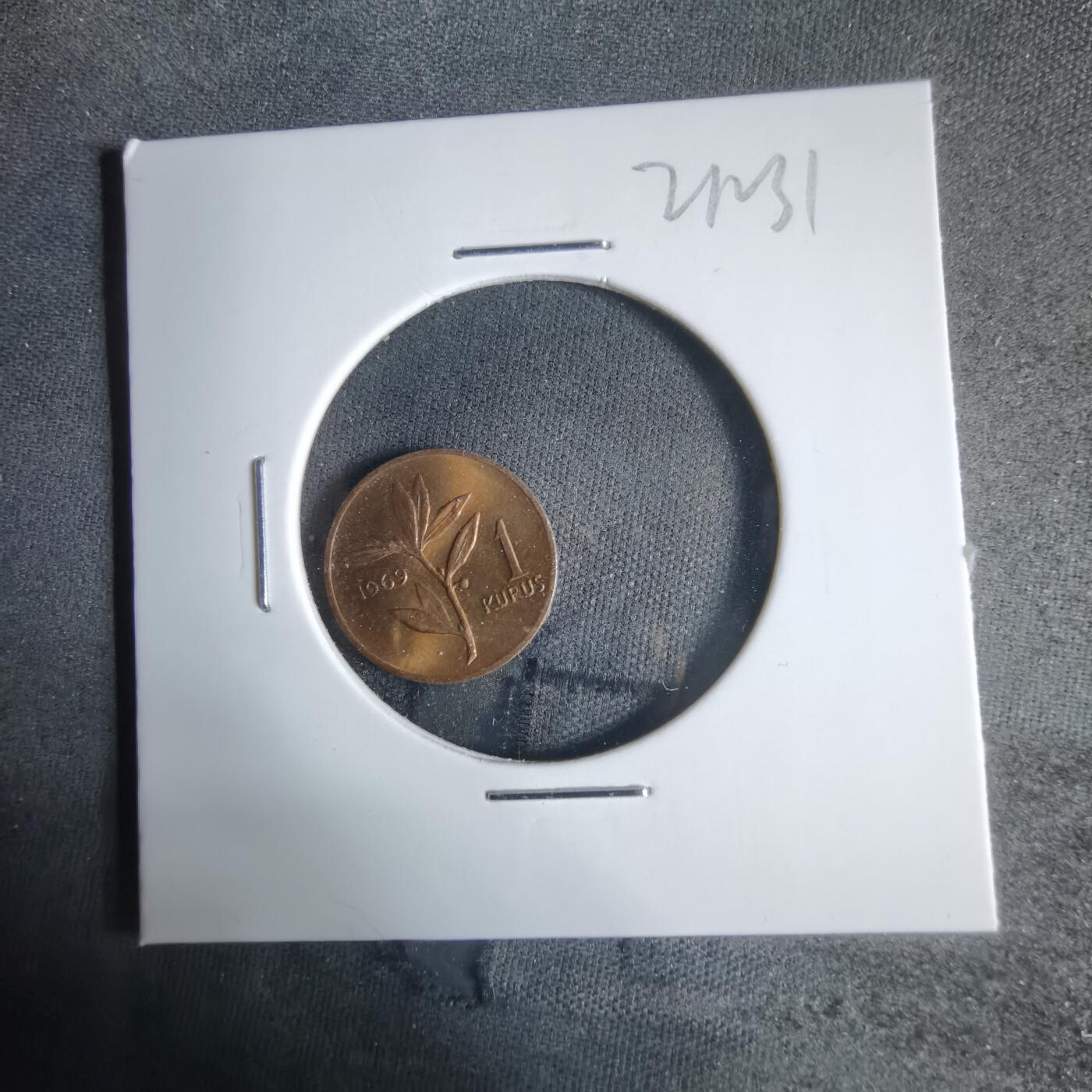 沼泽如烟--第921场 土耳其1969年1库鲁