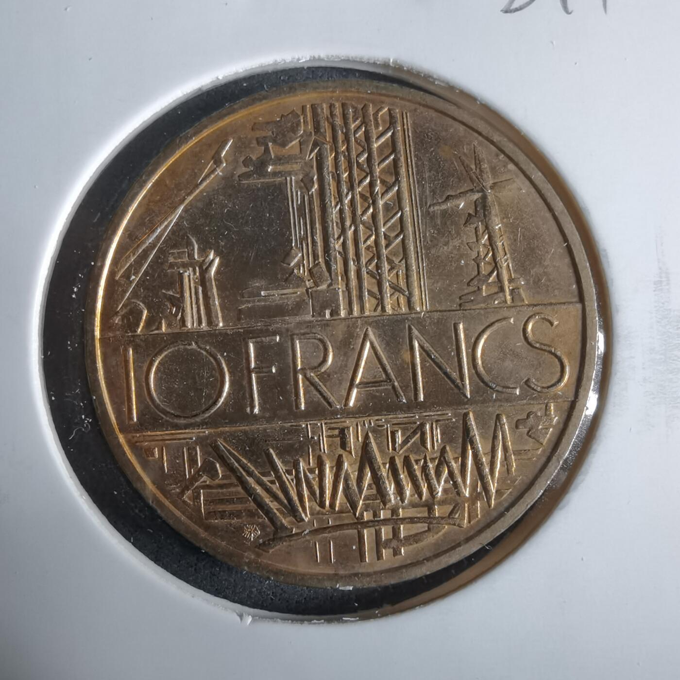 沼泽如烟--第921场 法国1976年10法郎