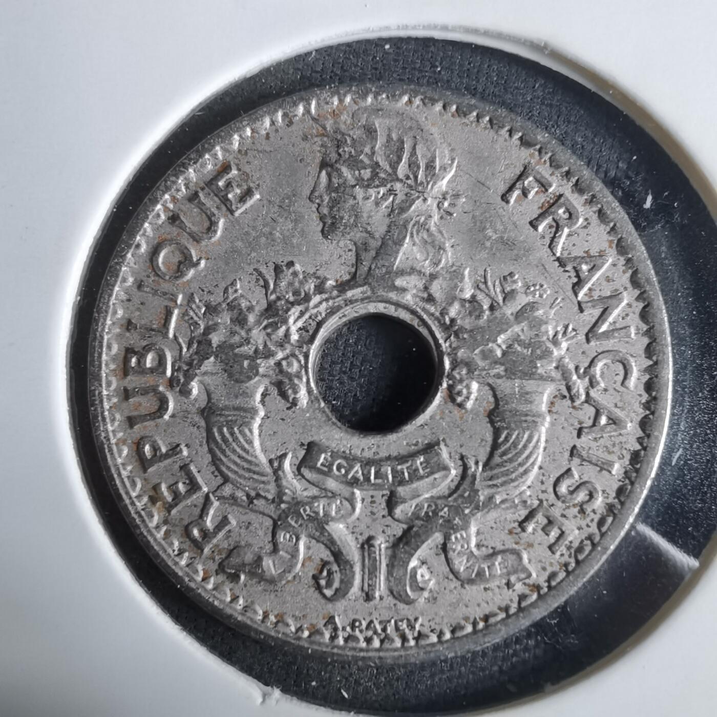 沼泽如烟--第921场 法属印度支那1925年五分