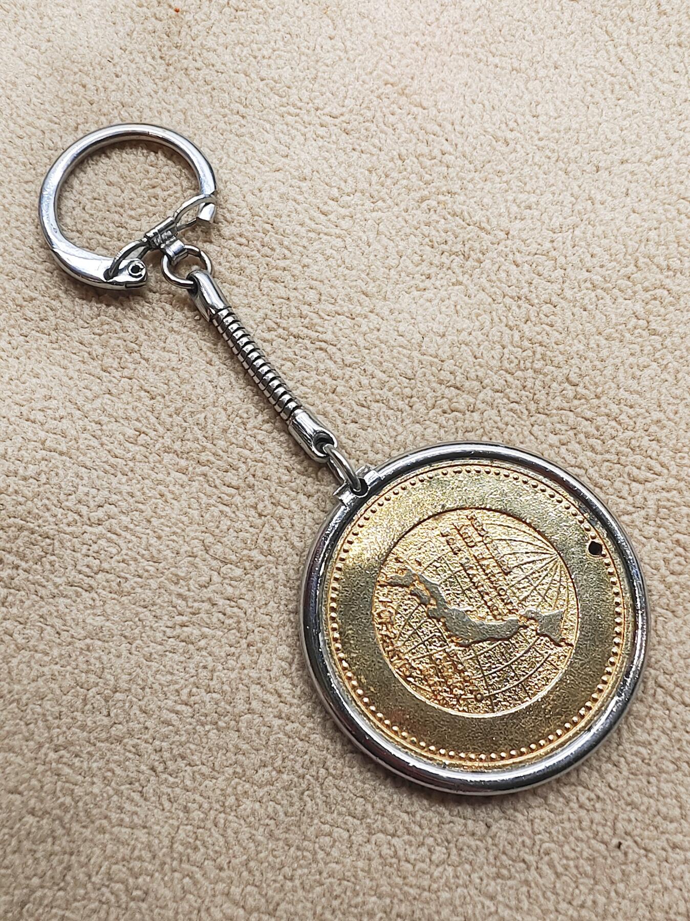 昭和日本万国博览会钥匙扣环纪念章