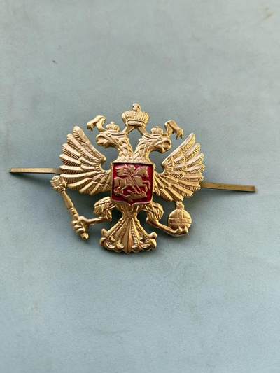 盛世勋华——号角文化勋章邮票专场拍卖第292期 - 俄罗斯陆军大檐帽帽徽