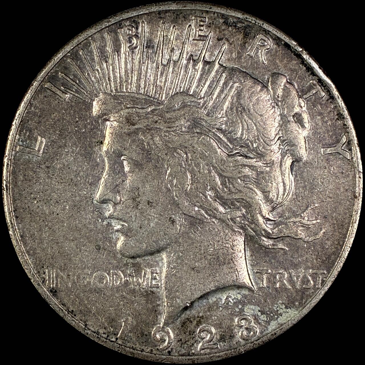 【雨安】【直播拍卖】【世界币章118期-裸币】2025-12-05 周五 19:30 保真 [裸币各国] USA 美国 1美元  (1921-1935) 和平鸽 1923年