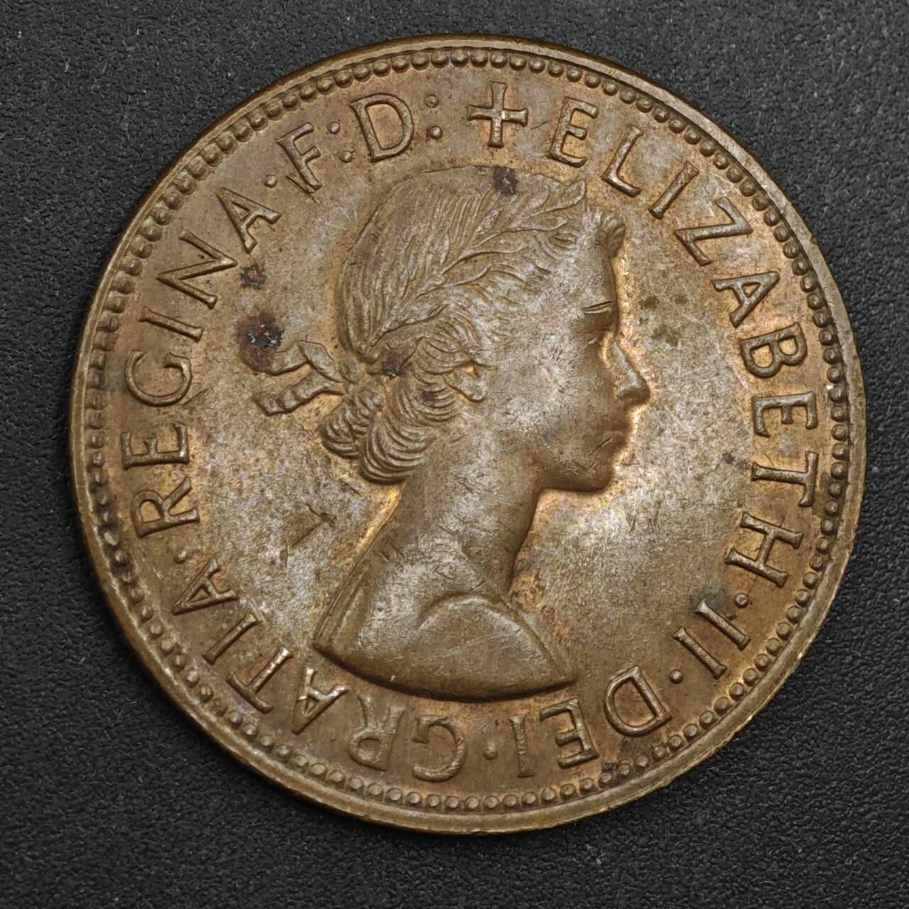 【淘币小摊】实时拍第八百一十八拍   散币小银币场   满百包邮可预留二周 每周一统一发货   澳大利亚1964年一便士袋鼠铜币