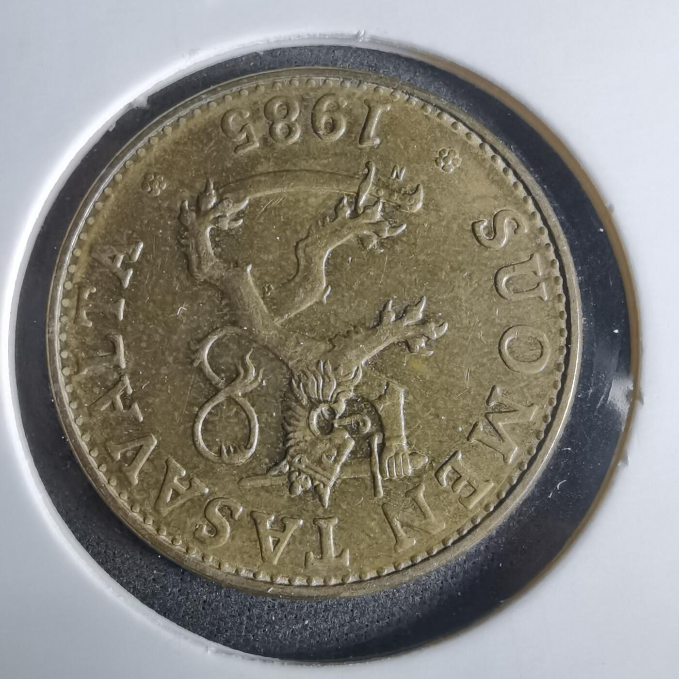 沼泽如烟--第921场 芬兰1985年50芬尼