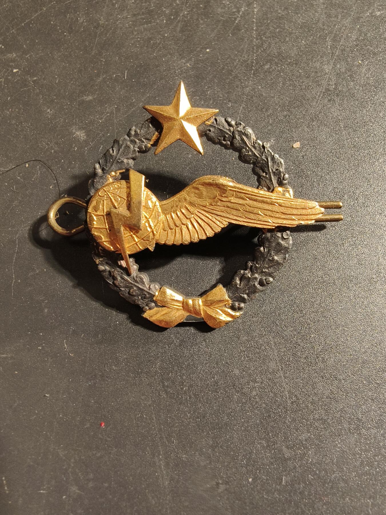 老王徽章第168期 法国空军无线电操作员学员证章