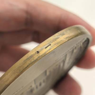 博洋堂世界钱币拍卖第150期（全场包邮） 法国新文艺铜章 72MM 美女与野兽 来源SBP