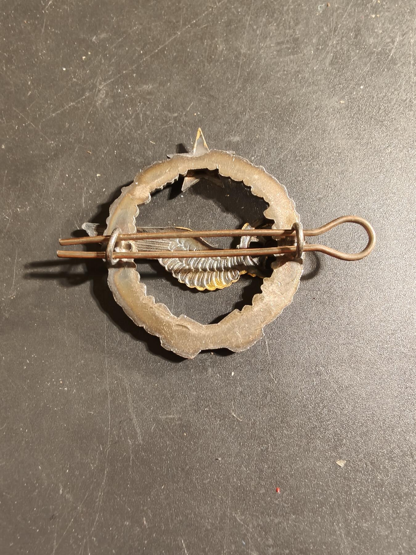 老王徽章第168期 法国空军机械师学员证章