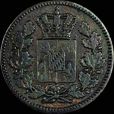 【雨安】【直播拍卖】【世界币章118期-裸币】2025-12-05 周五 19:30 保真 - [裸币德国] Germany 德国 德意志 巴伐利亚 2芬尼 1861年