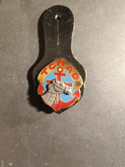 老王徽章第168期 - 法国乍得行进团证章