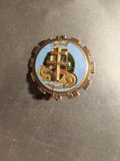 老王徽章第168期 - 法国第6铁路连证章