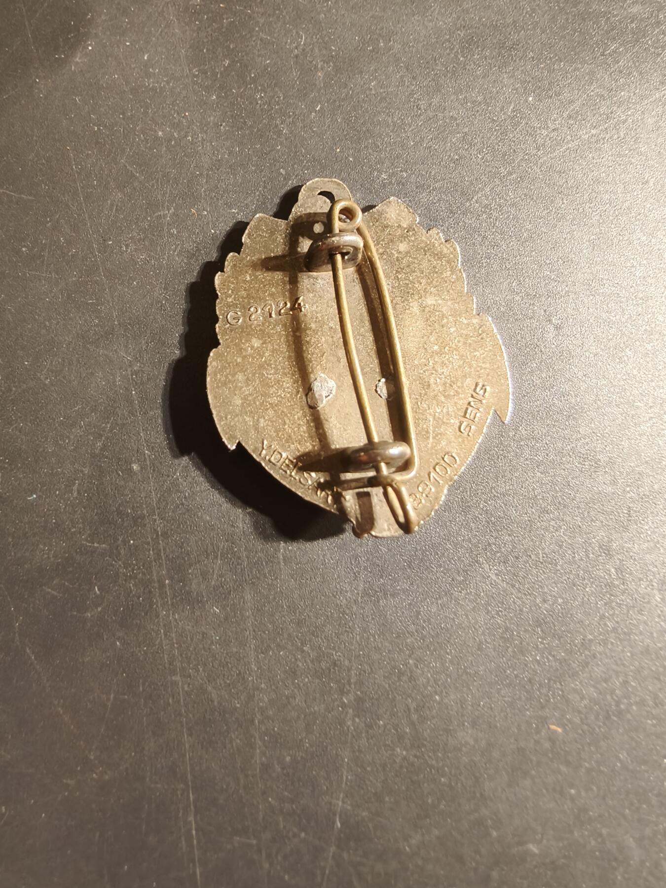 老王徽章第168期 法国第33野战连证章