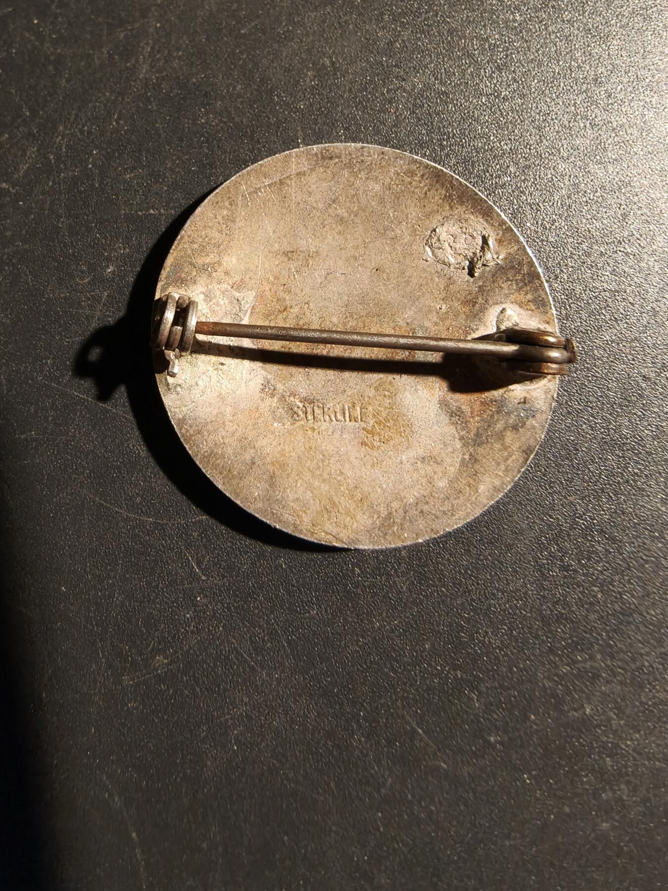 老王徽章第168期 美国二战运输司令部驼峰航线飞行员证章     横针版925银