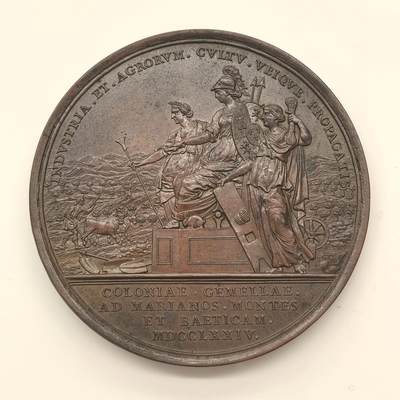 博洋堂世界钱币拍卖第150期（全场包邮） 西班牙1774年卡洛斯三世战役纪念章 藏品级的工艺 55MM