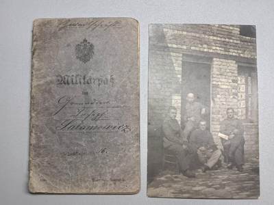 小驴勋章奖章收藏12月06日周六晚六点拍卖（珍爱和平，收藏战争，铭记历史，勿忘国耻，忠党爱国。有偿代拍，送拍规则在简介最后，参拍须阅读规则后再参拍，关系到运费包装发货时效真假辨别等关键信息，拍卖时不再发原图，看大图店主微信码在拍卖店铺介绍里） - 一战德国士兵证