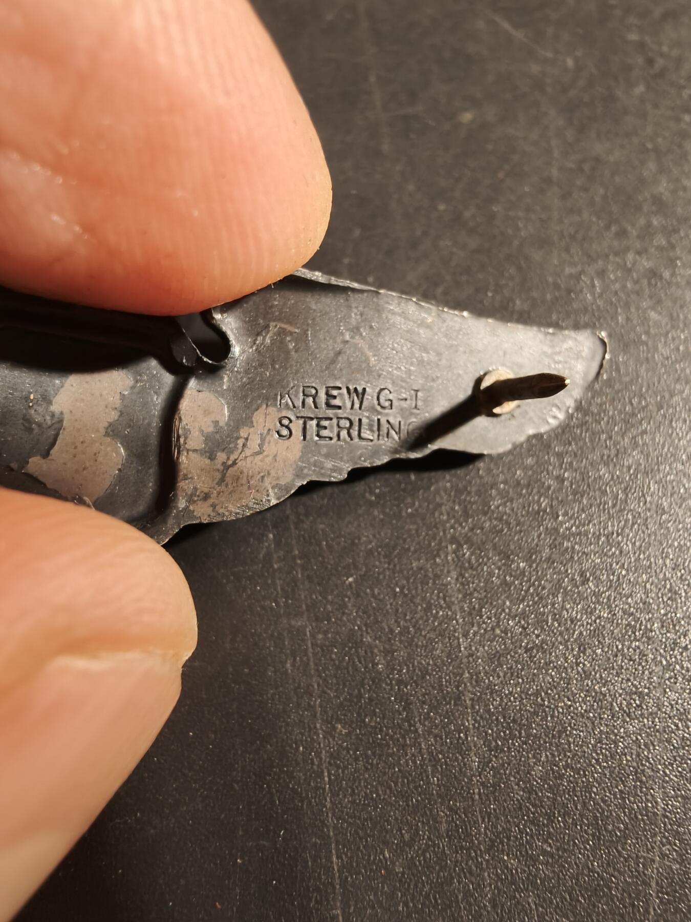 老王徽章第168期 美国空军军医技能章 925银 2英寸