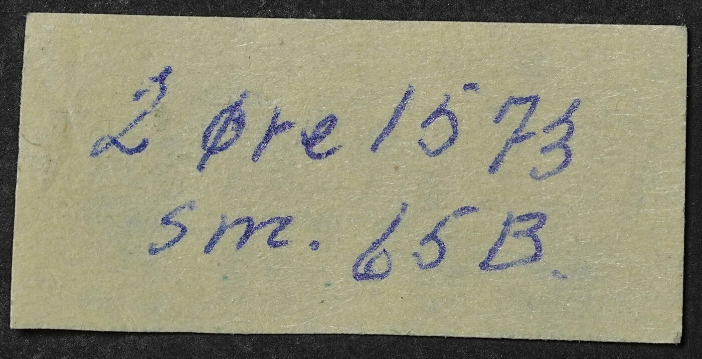 修遠堂世界钱币第九十六期 1573年瑞典2欧尔 带藏家手写标签 2.93g