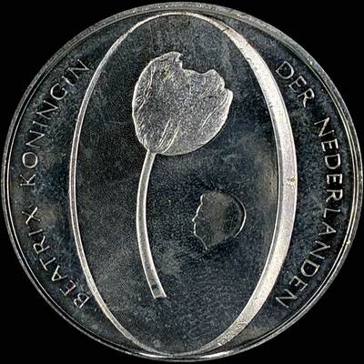 【雨安】【直播拍卖】【世界币章118期-裸币】2025-12-05 周五 19:30 保真 - [现代欧元] Netherlands 欧元 荷兰 5欧元 2012年 郁金香