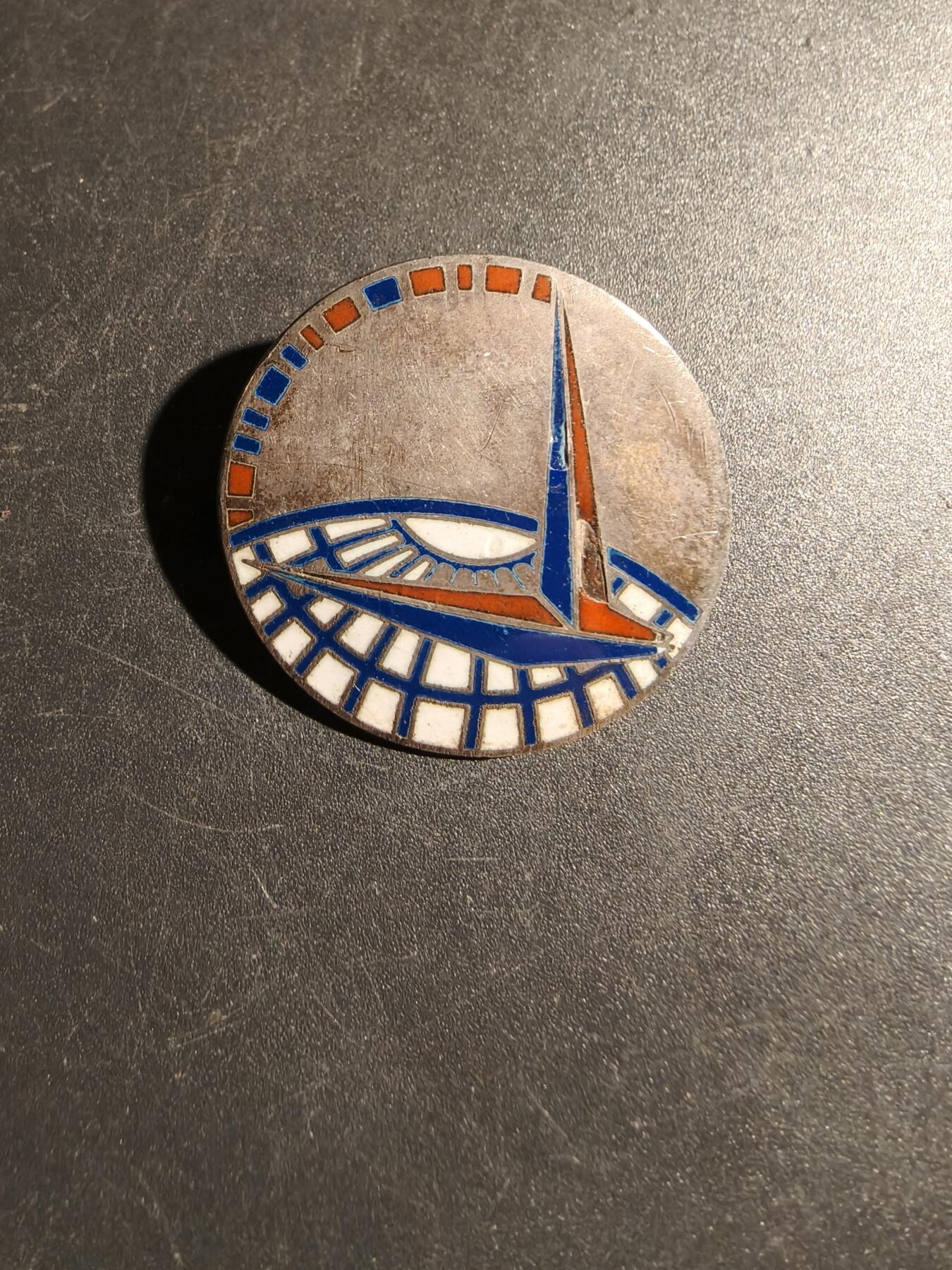 老王徽章第168期 美国二战运输司令部驼峰航线飞行员证章     横针版925银