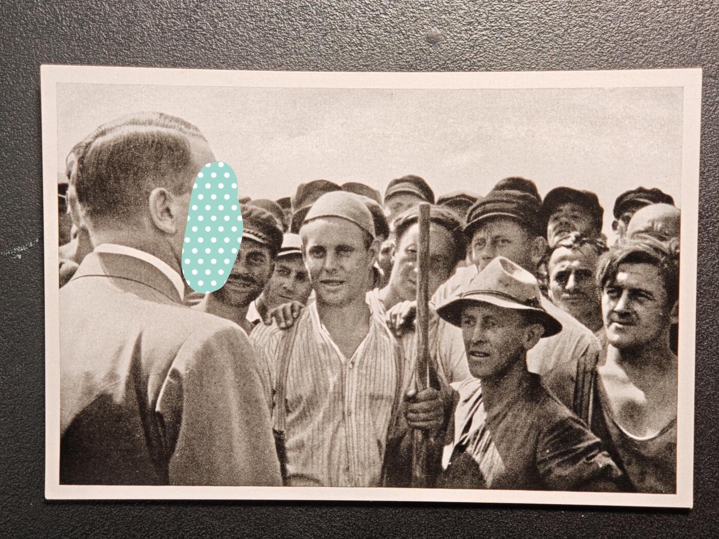 【德藏】世界币章拍卖第156期（拍品征集中~欢迎藏友联系） 德国民族社会主义工人党早期大尺寸宣传张 尺寸约：120mm×80mm (原图请联系客服)