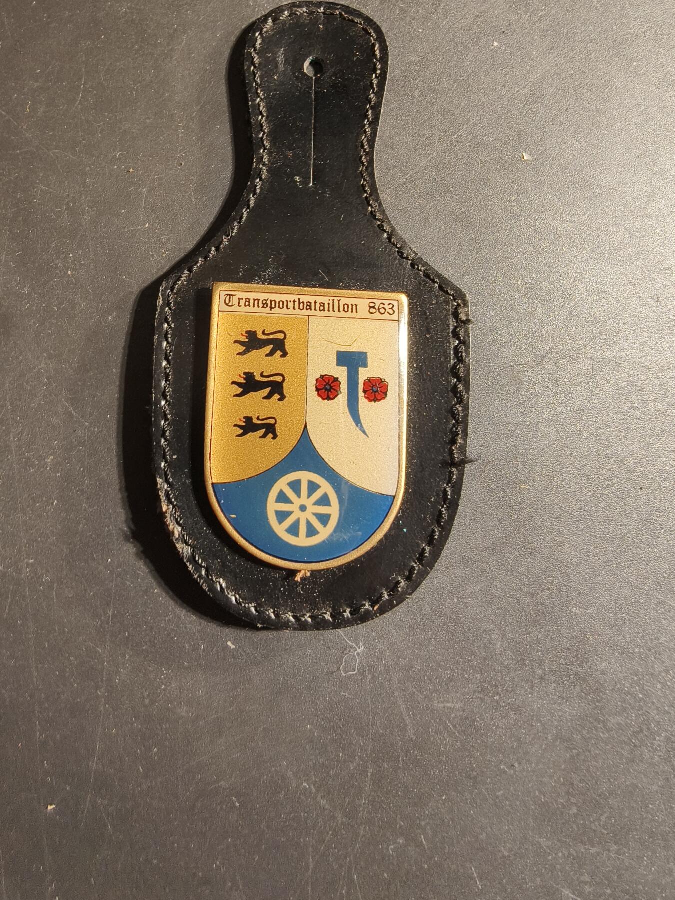 老王徽章第168期 德国联邦国防军863运输营证章