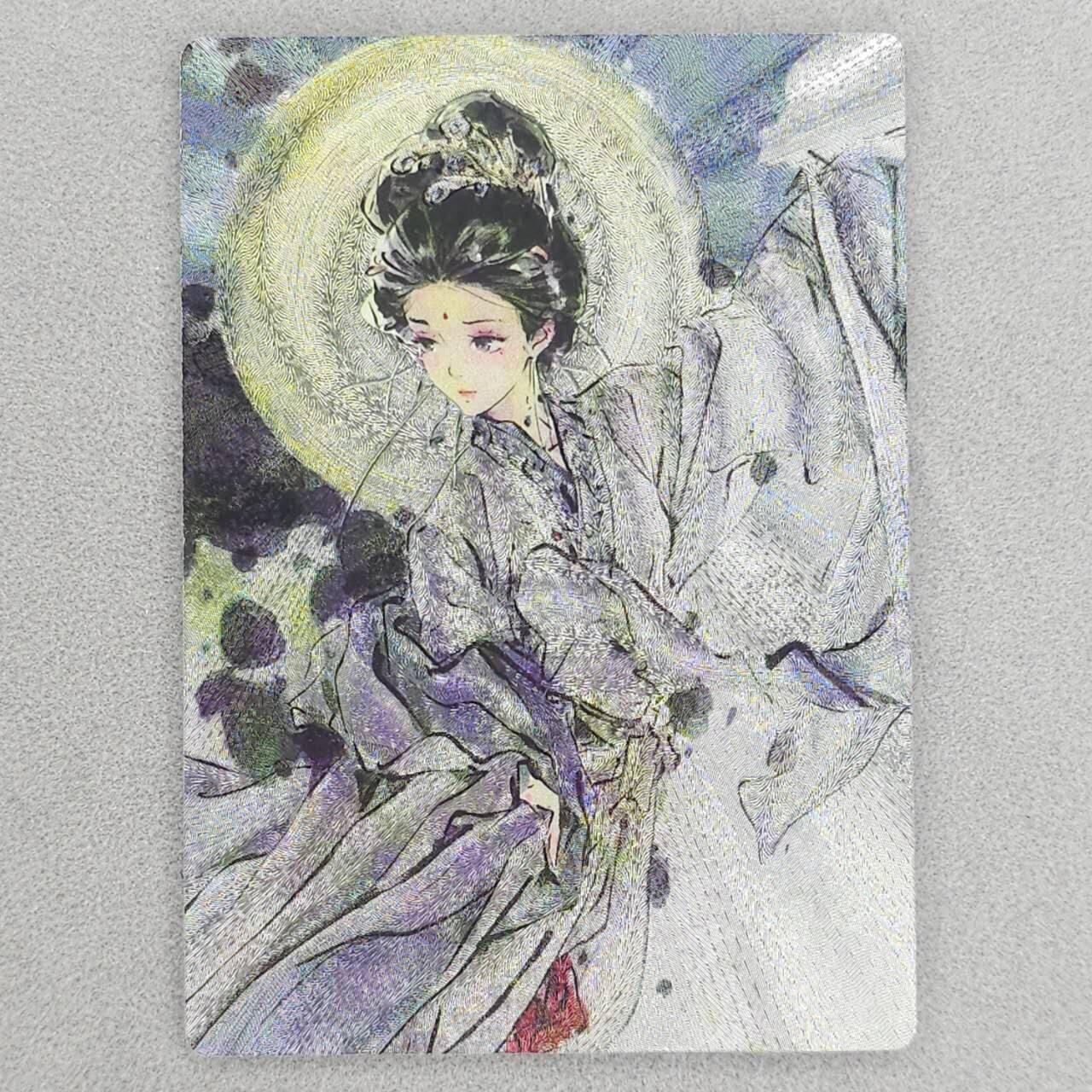 龙虎卡牌六六场 （无佣金，周六结拍，欢迎送拍） 半粗卡 星宿文创 嫦娥