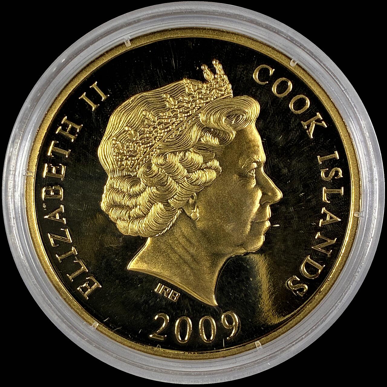 【雨安】【直播拍卖】【世界币章118期-裸币】2025-12-05 周五 19:30 保真 [现代裸币] Cook Island 库克群岛 1元 2009年 德国威廉皇帝纪念教堂