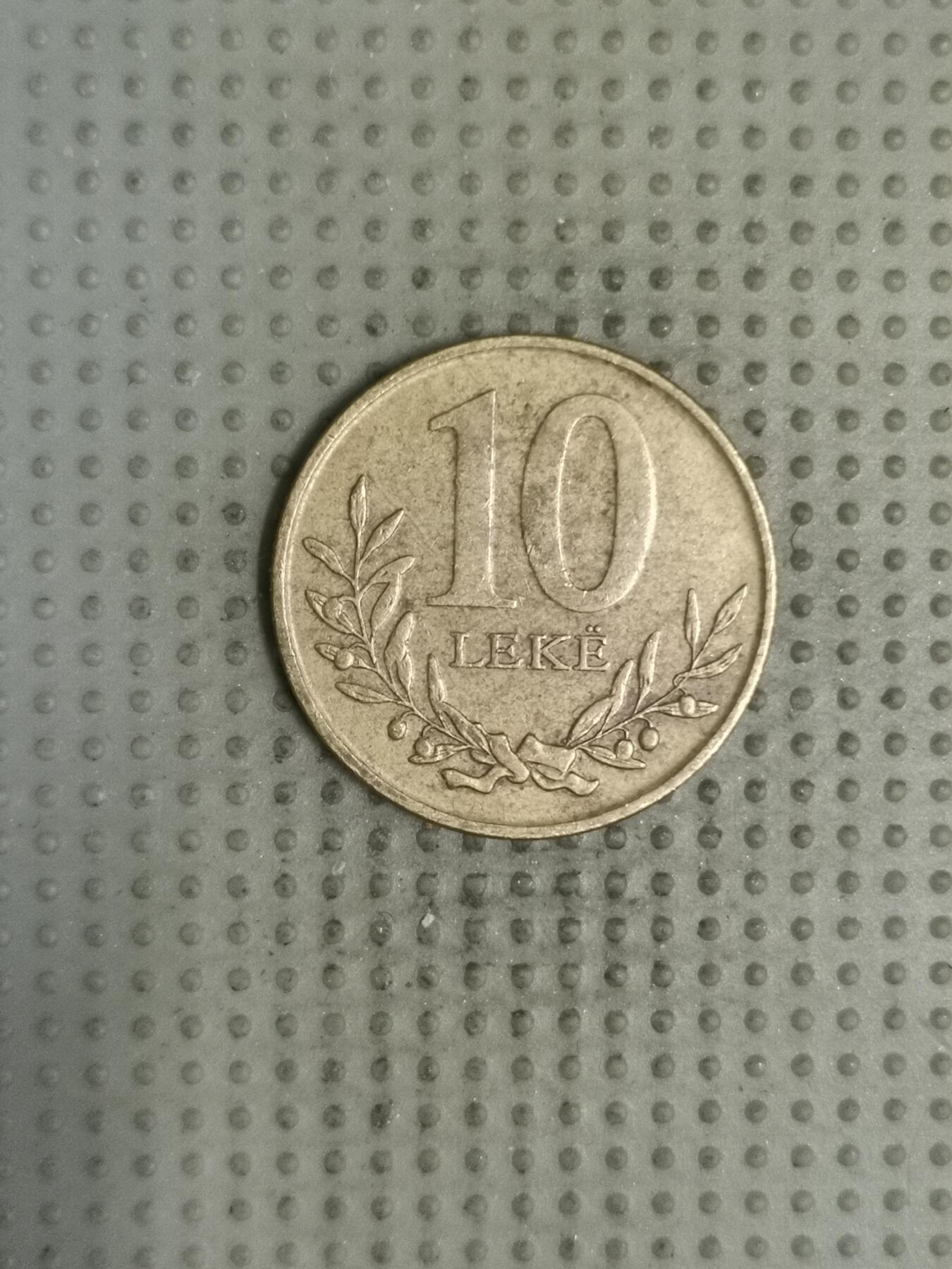 2025年第132场各国散币拍卖（总第132场） 阿尔巴尼亚2018年10列克