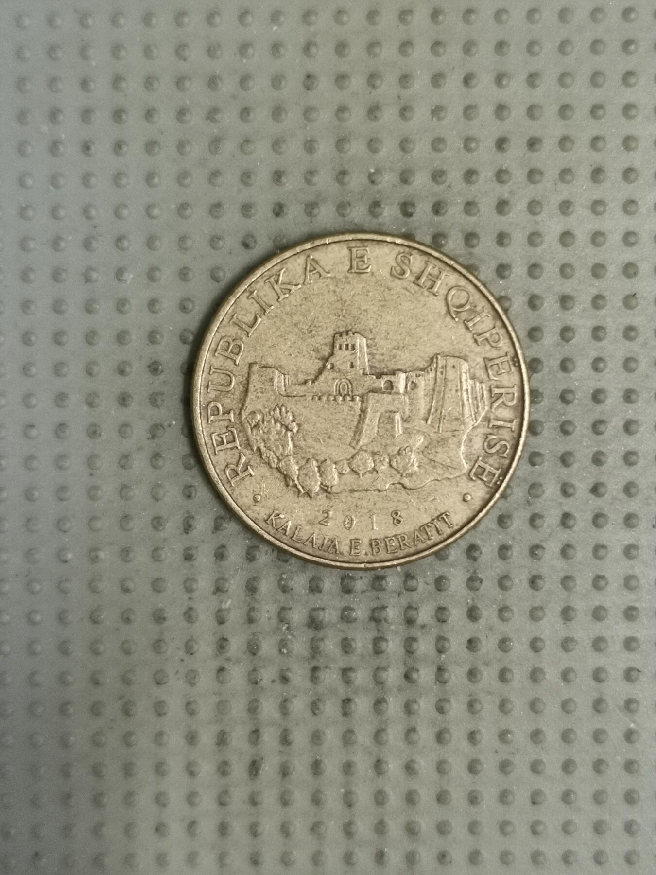 2025年第132场各国散币拍卖（总第132场） 阿尔巴尼亚2018年10列克