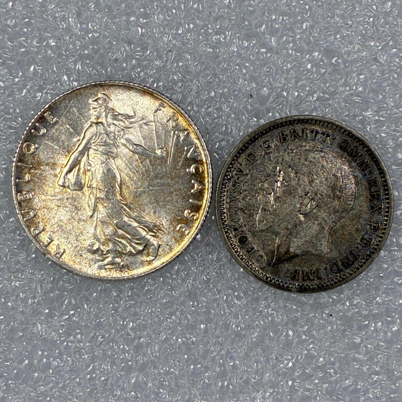 【雨安】【直播拍卖】【世界币章118期-裸币】2025-12-05 周五 19:30 保真 [裸币各国] World 世界各国 银币