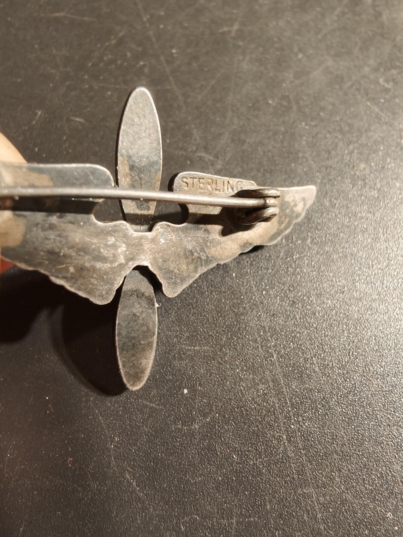 老王徽章第168期 美国二战陆军航空兵飞行员证章     925银     1.5英寸