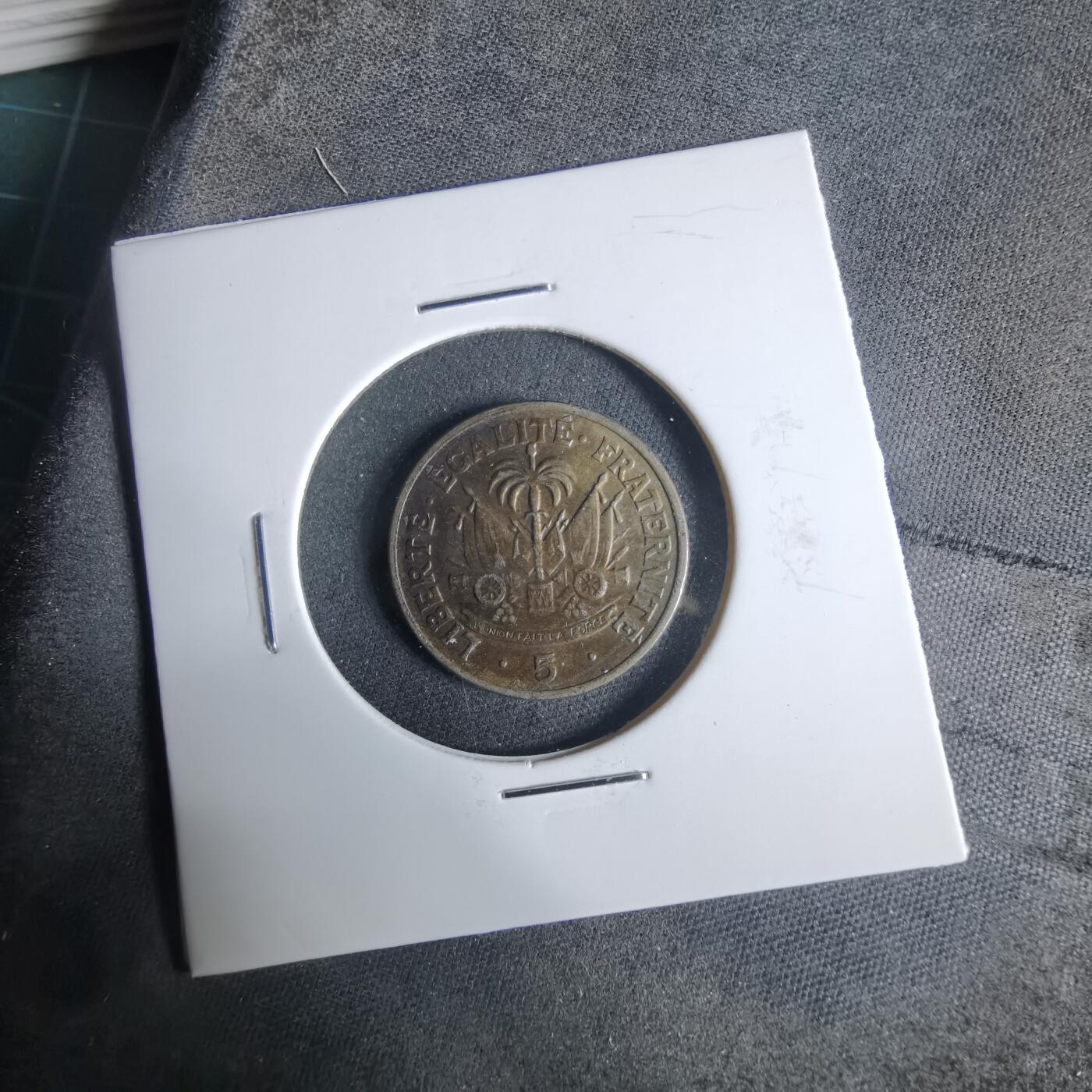 沼泽如烟--第921场 海地1958年五分