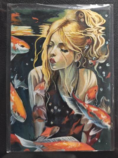 天玑星卡拍第147期《12.8周一截拍》持续收拍收评中 满赠卡需备注 - 【手绘卡】休轶 㷧 1/1 手绘卡