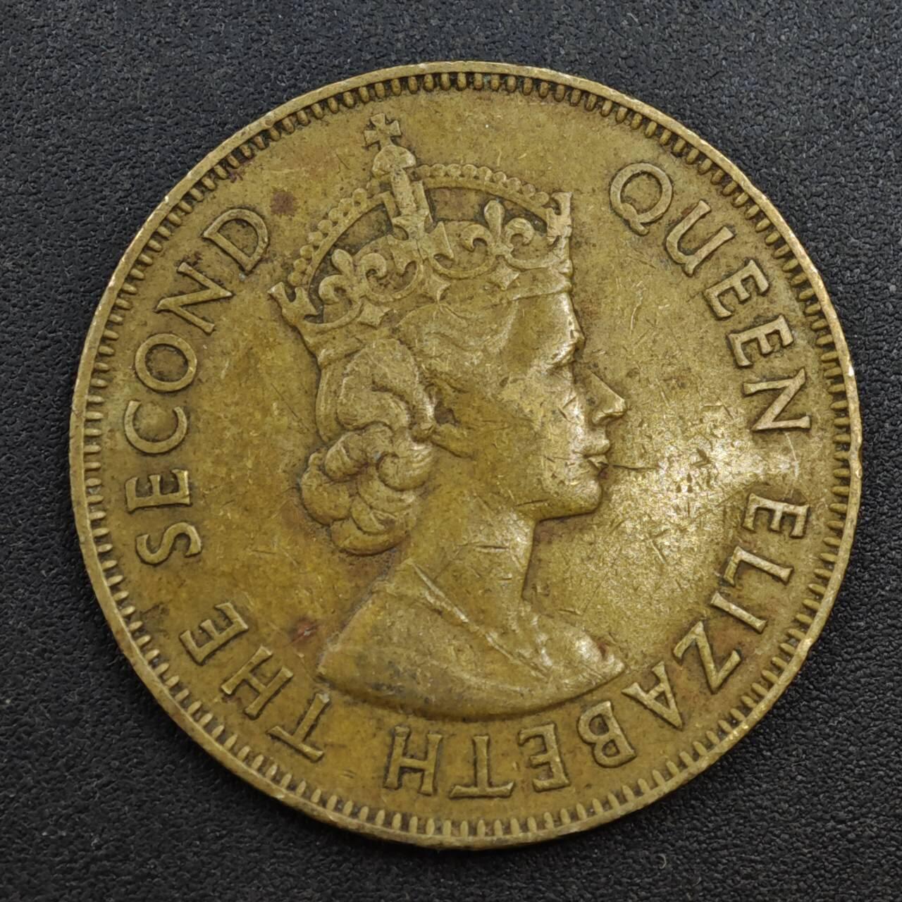 【淘币小摊】实时拍第八百一十八拍   散币小银币场   满百包邮可预留二周 每周一统一发货   牙买加1961年一便士铜币