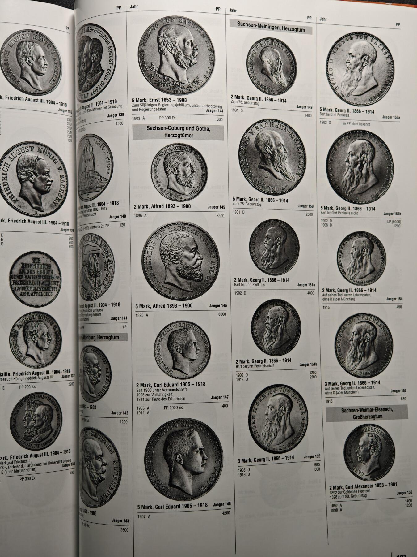 【德藏】世界币章拍卖第156期（拍品征集中~欢迎藏友联系） 97新 德国精制币收藏专刊 本书亮点不仅限于钱币知识，还有1871年后的众多硬币介绍及参考价格 铜版纸印刷 全书约132页