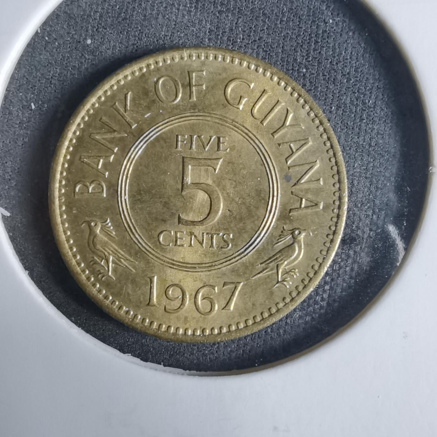 沼泽如烟--第921场 圭亚拉1967年五分