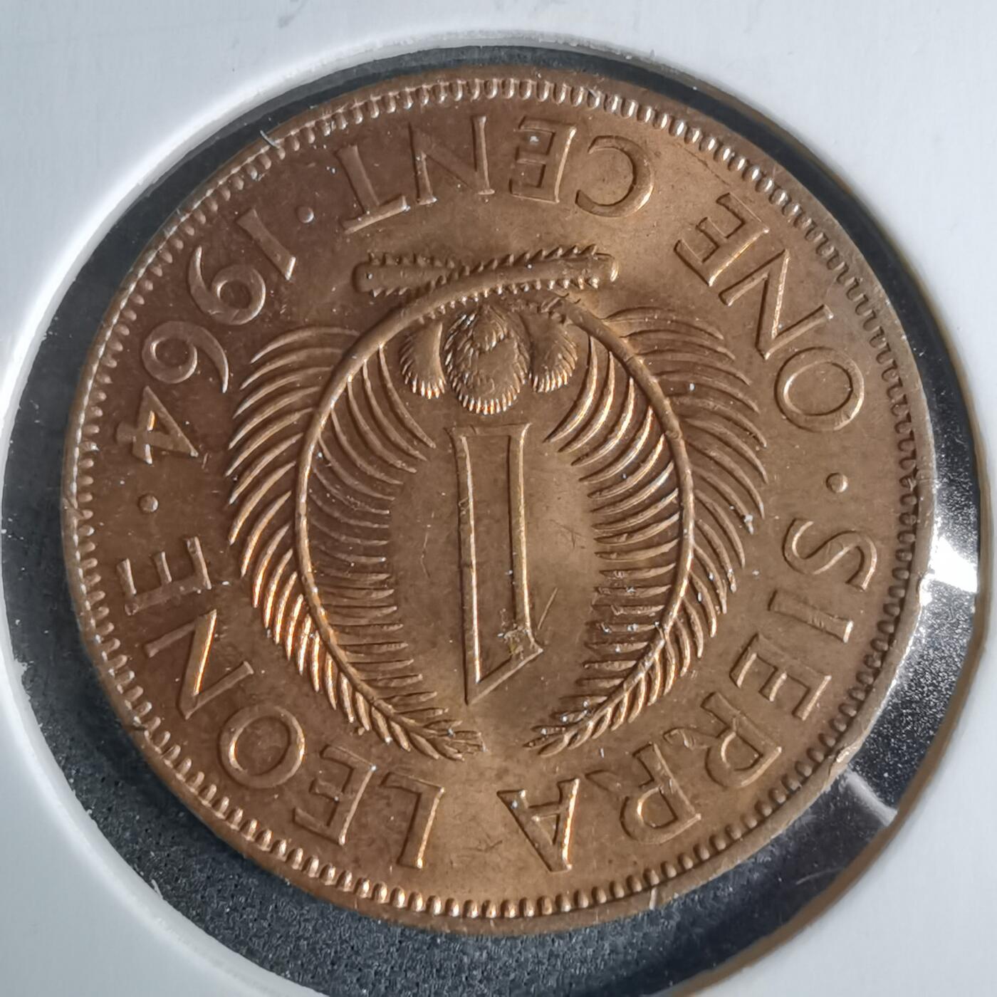 沼泽如烟--第921场 塞拉利昂1964年一分