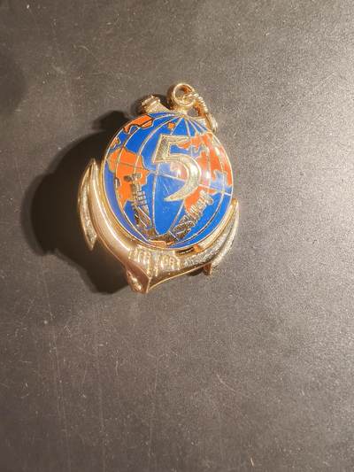 老王徽章第168期 - 法国海外联合兵种第5团证章