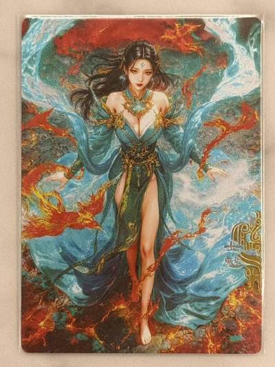 龙虎卡牌六六场 （无佣金，周六结拍，欢迎送拍） - 粗闪卡 奇点 宗Rich - 玄灵谱 女魃