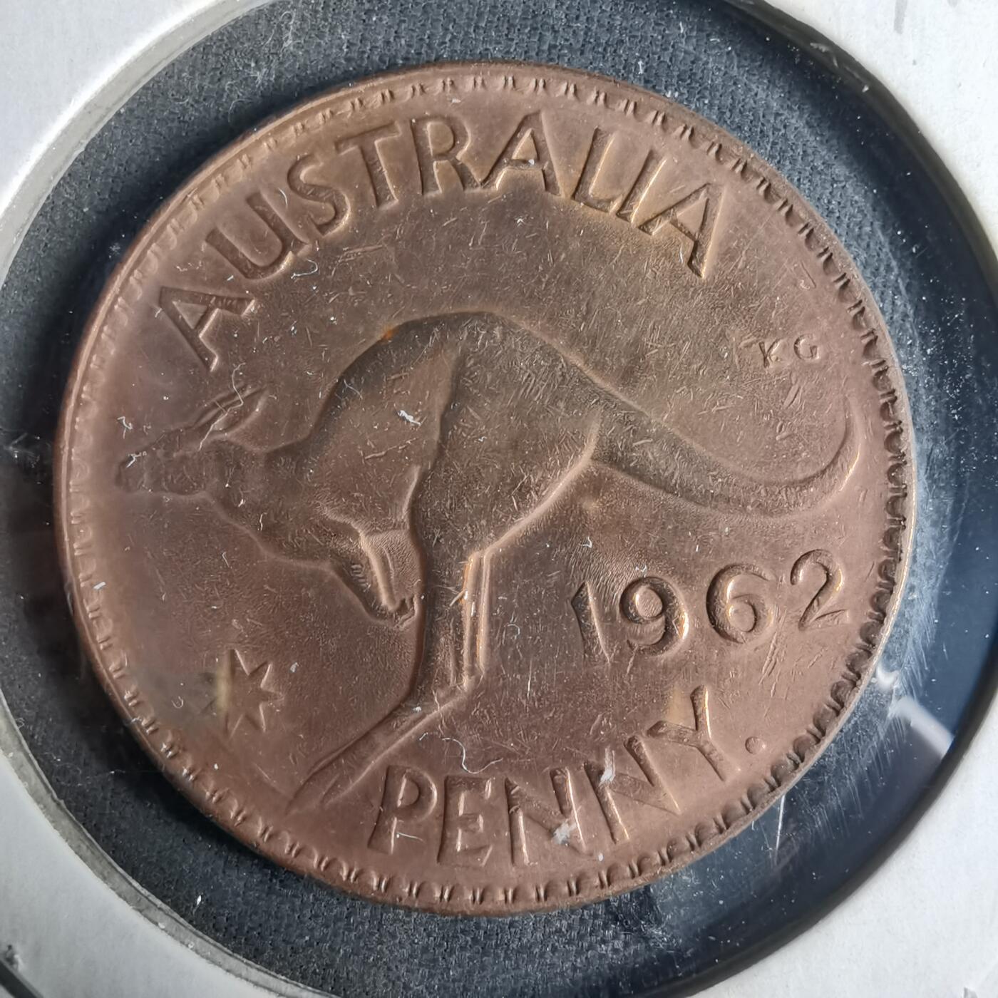 沼泽如烟--第921场 澳大利亚1962年1便士