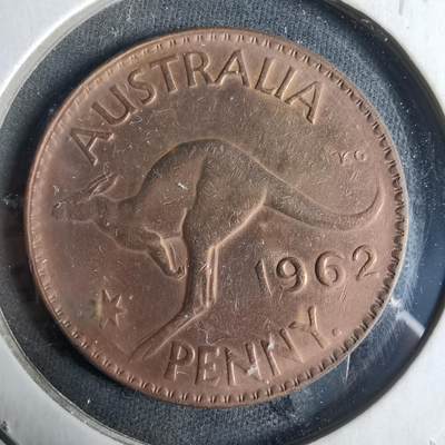 沼泽如烟--第921场 - 澳大利亚1962年1便士