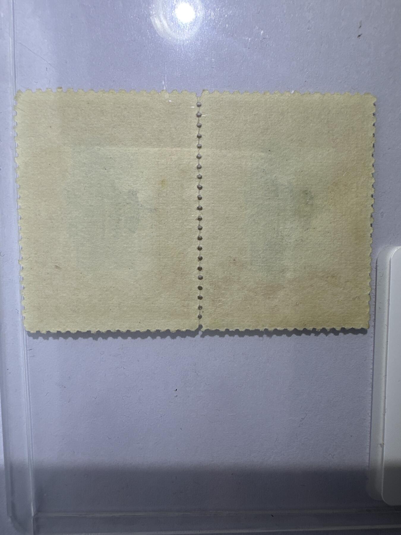 12.6邮票专场 清纪2宣统登基纪念贰分 直双连2枚