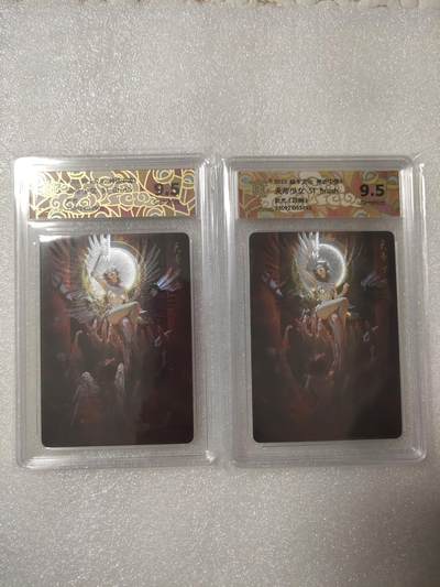 清风卡拍第13期(焱卡为主，12月8日结拍) - {焱卡文化✘神话中国}(刷子老师)天帝少女(原画➕异画)折光9.5分一对