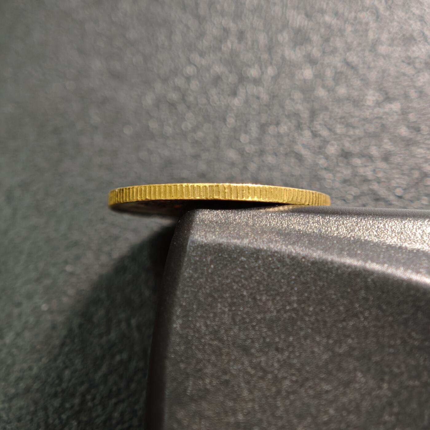 【德藏】世界币章拍卖第156期（拍品征集中~欢迎藏友联系） 1893年 英国索维林金币 917金 原味状态 直径约：21.9mm；重约：8g