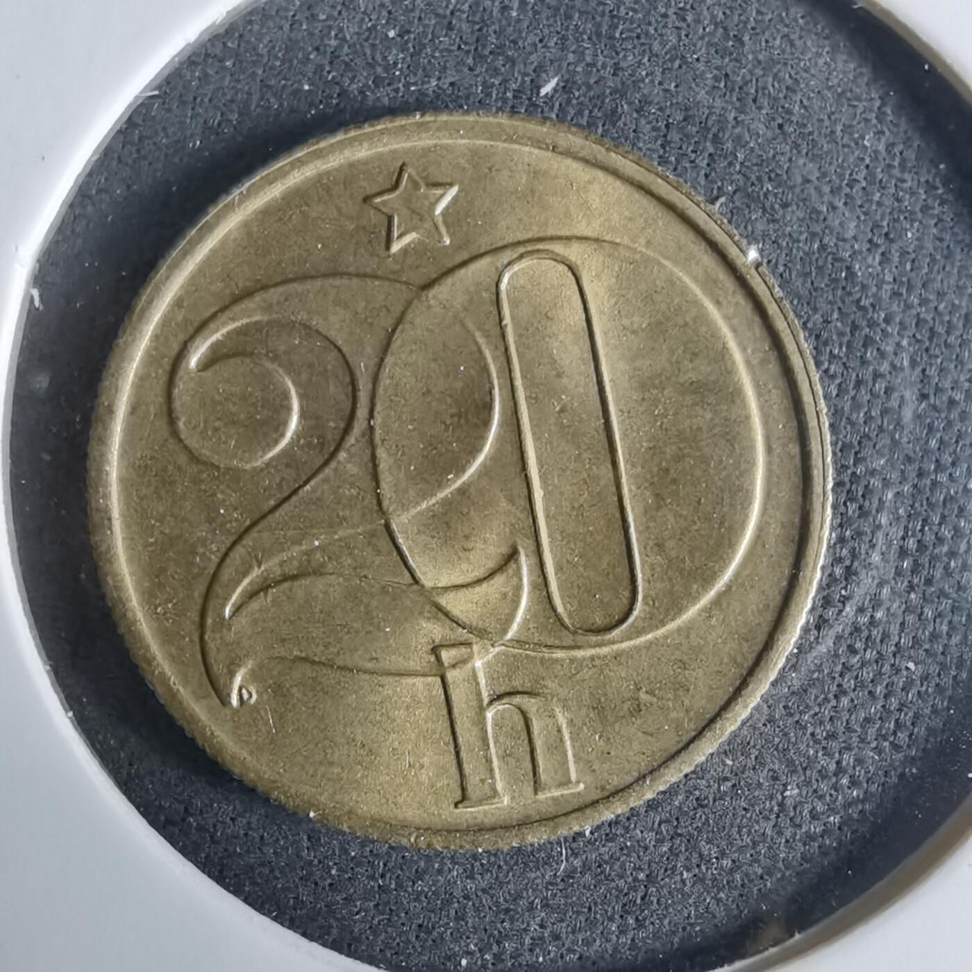 沼泽如烟--第921场 捷克斯洛伐克1986年20赫勒