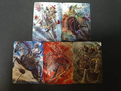 天玑星卡拍第146期《12.4周四截拍》持续收拍收评中 满赠卡需备注 - 焱卡文化 燎原水浒 董卓 关胜 林冲 秦明 呼延星 幻彩折光五张