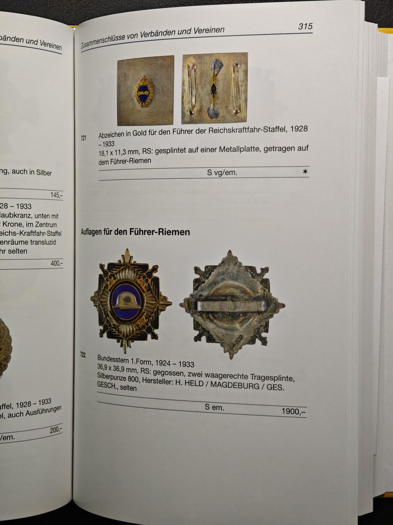 【德藏】世界币章拍卖第156期（拍品征集中~欢迎藏友联系） 全新 1800-1943 德国战争徽章奖章目录 硬壳精装 全彩铜板纸印刷 硬壳精装 全书约600+页