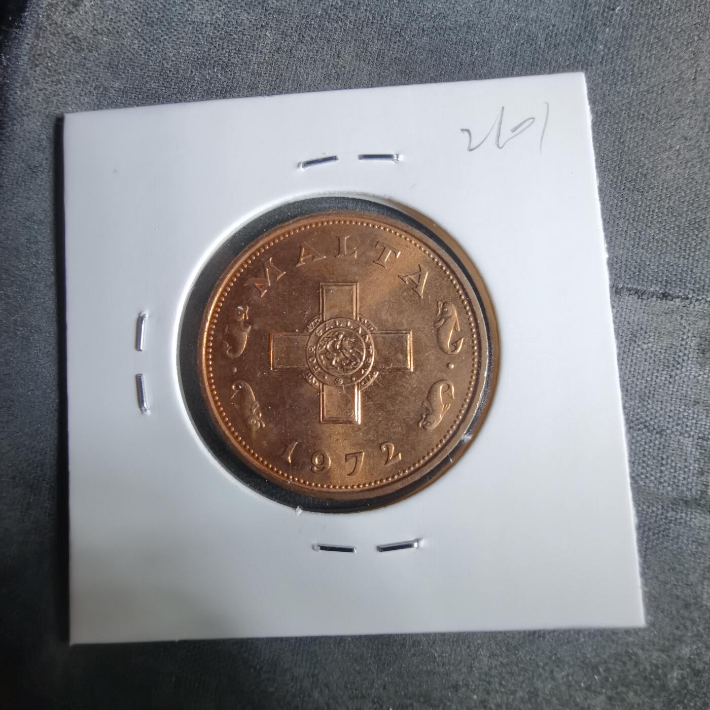 沼泽如烟--第921场 马耳他1972年一分