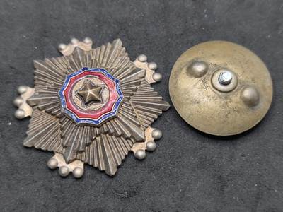 凯旋世界勋赏（第20期）（欢迎送拍）（对拍品有疑问请询问客服，不接受到手刀，出价默认拍品品相。请认真阅读拍卖规则！出价默认已认可！）（收到货请录制开箱视频，无视频概不处理问题。） - 朝鲜三级国旗