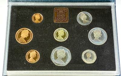 【雨安】【直播拍卖】【世界币章118期-裸币】2025-12-05 周五 19:30 保真 - [现代套币] Great Britain 英国 套币 精制套币 1983年