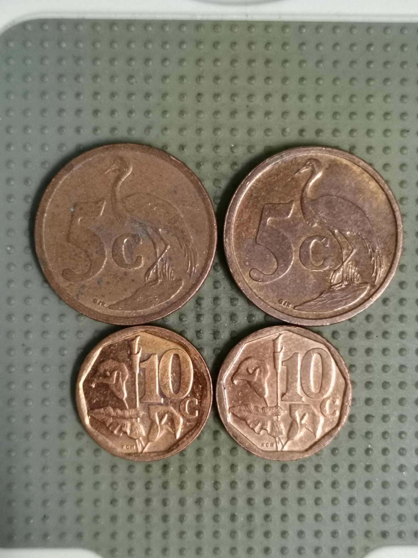 2025年第132场各国散币拍卖（总第132场） 南非4枚